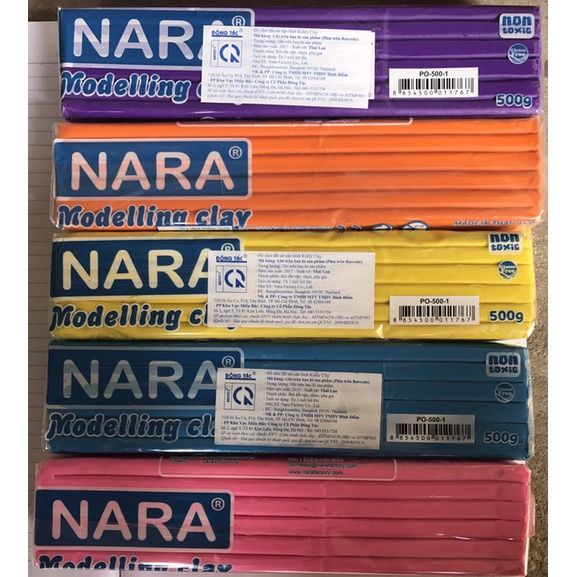 [ELEPHANT] Đất nặn cân 500g/viên 001-A500 (24) sản phẩm chính hãng