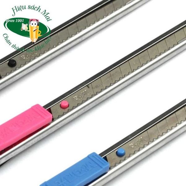 Dao Rọc Giấy Thân Inox M&G Chính Hãng - Có Tại Hiệu Sách Mai