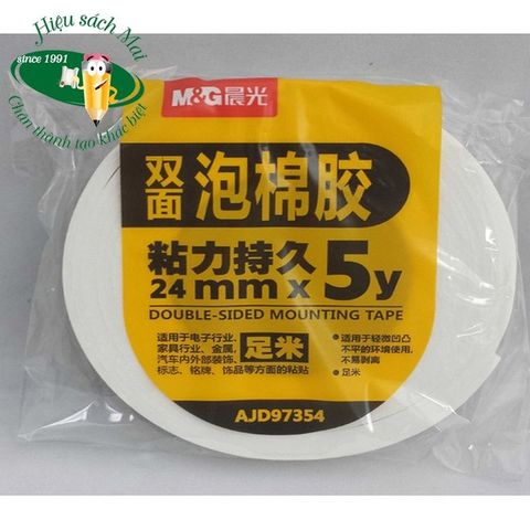 Bắng Dính Xốp 24Mm 5Ya M&G Ajd97354 Có Tại Hiệu Sách Mai Hãng M&G