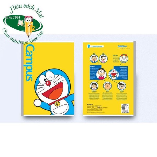 Vở kẻ ngang có chấm Campus ĐL70gsm