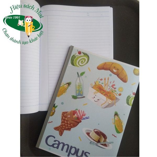 Vở kẻ ngang Campus ĐL70gsm