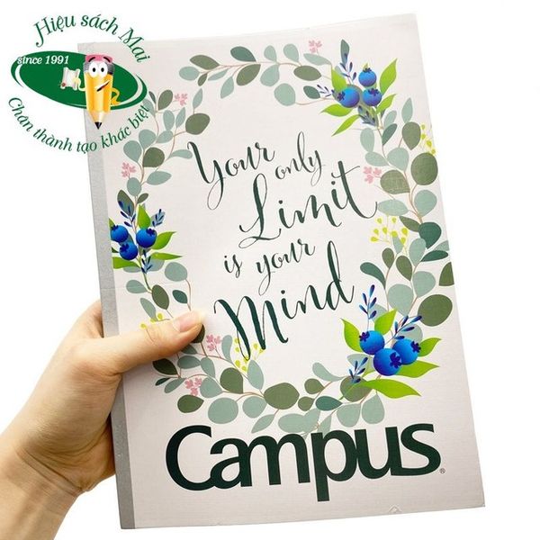 Vở kẻ ngang có chấm Campus ĐL70gsm