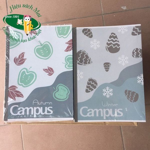 Vở kẻ ngang Campus ĐL58-65gsm