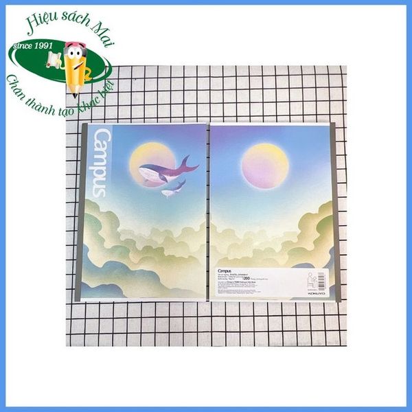 Vở kẻ ngang có chấm Campus ĐL58-65gsm
