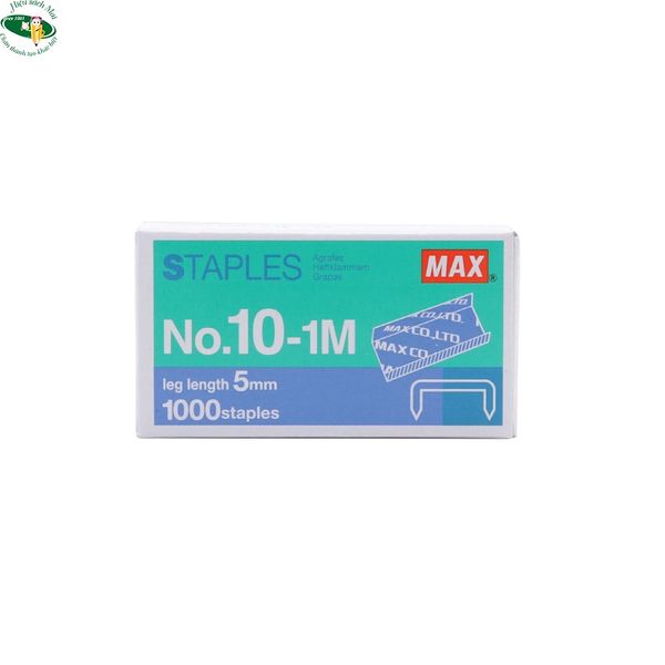 Đạn Ghim 10 Max No.10-1M Chính Hãng - Có Tại Hiệu Sách Mai