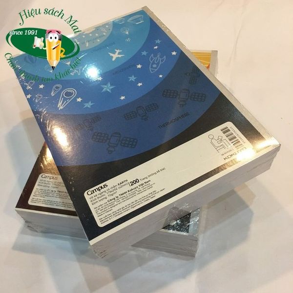 Vở kẻ ngang có chấm Campus ĐL70gsm