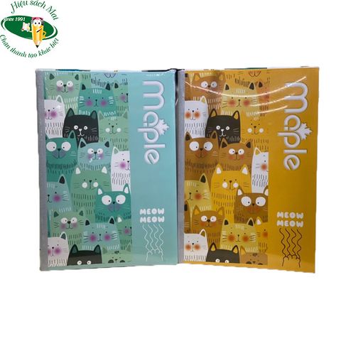 [MAPLE] Vở kẻ ngang Maple định lượng 70gsm sản phẩm chính hãng