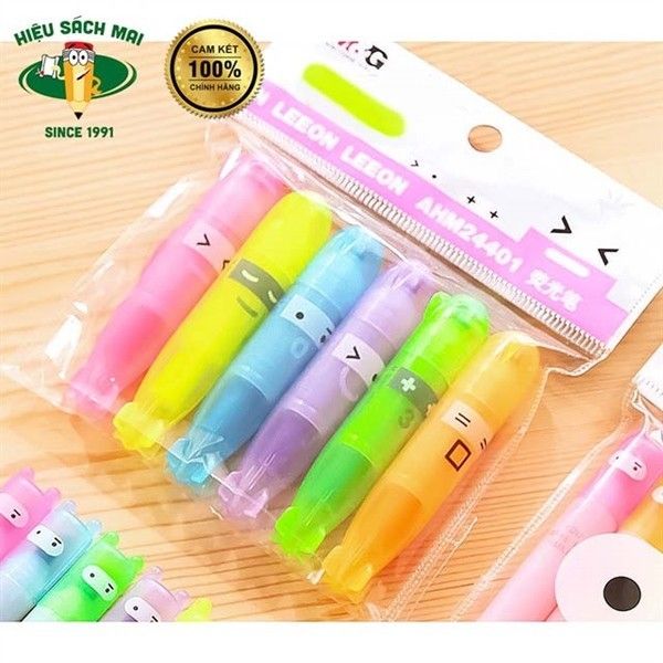 Bút Nhớ/ Dấu Dòng Bộ Máy Bay Trong Ahm24401 Chính Hãng - Có Tại Hiệu Sách Mai