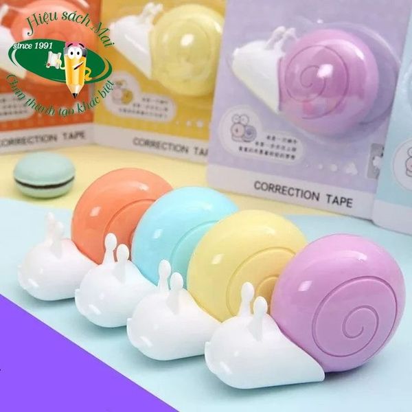 Xóa Kéo 6M Hình Ốc Sên Act55601 Có Tại Hiệu Sách Mai Hãng M&G