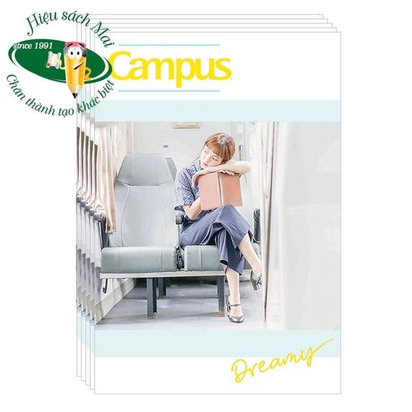 Vở kẻ ngang có chấm A4 Campus ĐL58-65gsm