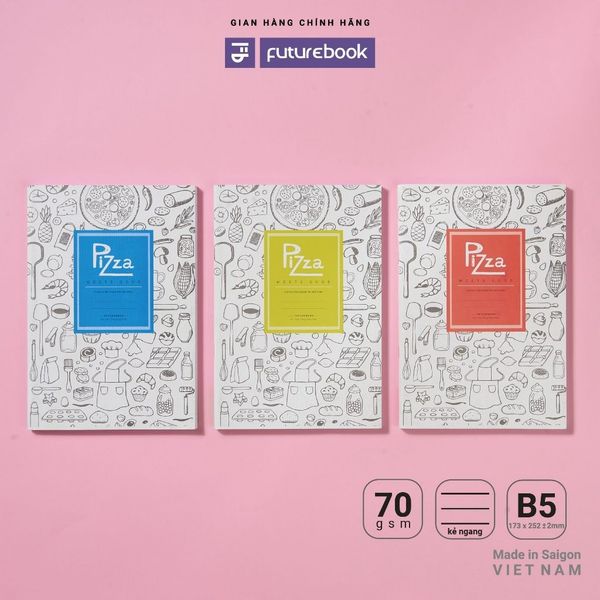 Vở Kẻ Ngang Đl70Gsm Happy Life Futurebook Chính Hãng - Có Tại Hiệu Sách Mai