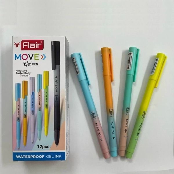 Bút Gel 0.5mm Flair Move Chính Hãng - Có Tại Hiệu Sách Mai