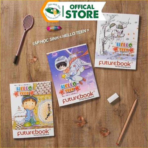 Vở Ô Ly Đl80Gsm Hello Teen Futurebook Chính Hãng - Có Tại Hiệu Sách Mai