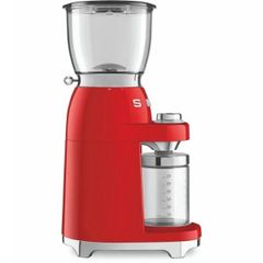  Máy xay cà phê Smeg CGF11RDEU màu đỏ 