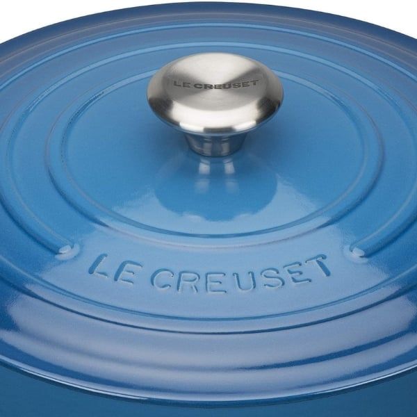 Nồi gang Le Creuset Brater Rund Evo 24cm xanh dương đậm