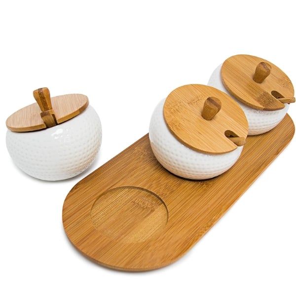 3 hũ đựng gia vị Relaxday bằng gốm