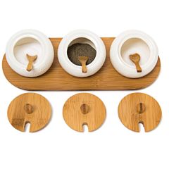  3 hũ đựng gia vị Relaxday bằng gốm 
