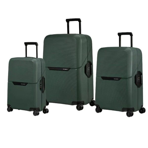 Vali Samsonite Magnum ECO khóa ngầm Xanh lá Green Forest
