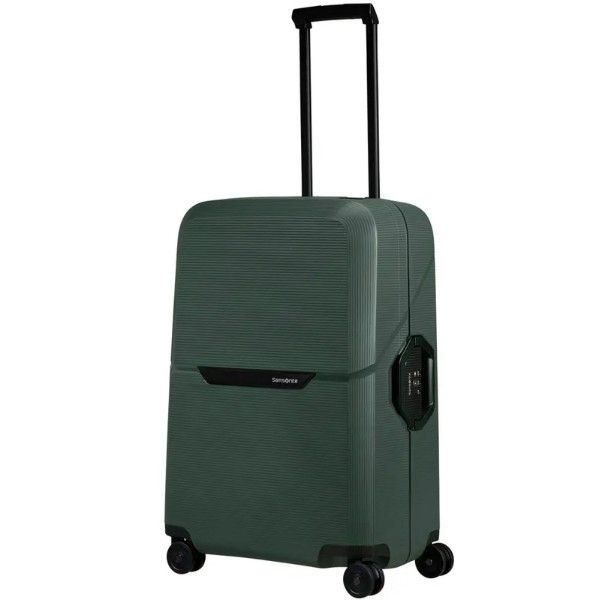 Vali Samsonite Magnum ECO khóa ngầm Xanh lá Green Forest
