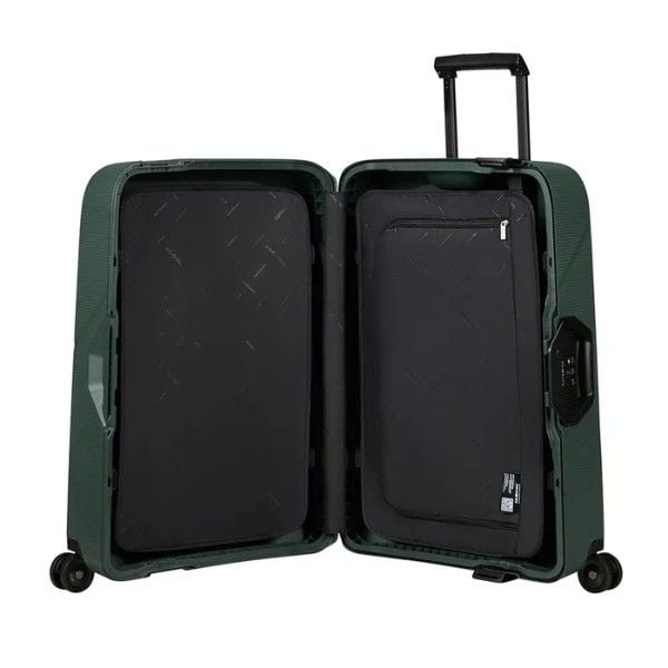 Vali Samsonite Magnum ECO khóa ngầm Xanh lá Green Forest