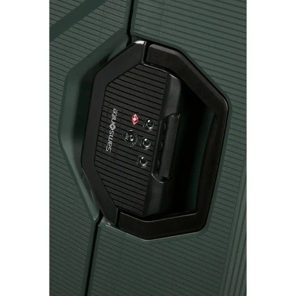 Vali Samsonite Magnum ECO khóa ngầm Xanh lá Green Forest