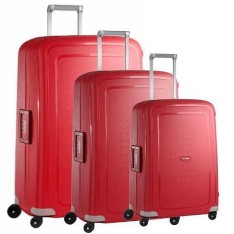 Vali Samsonite S'Cure Spinner màu đỏ (Size 20/25/28/30)