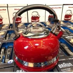  Ấm đun bếp từ Kitchenaid 1.89L màu đỏ 