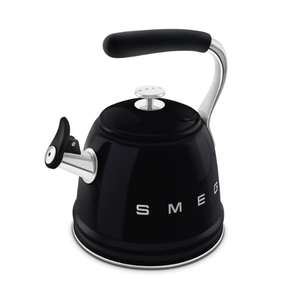 Ấm đun bếp từ Smeg WKF01BL 2.3L màu đen có còi sôi