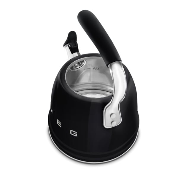 Ấm đun bếp từ Smeg WKF01BL 2.3L màu đen có còi sôi