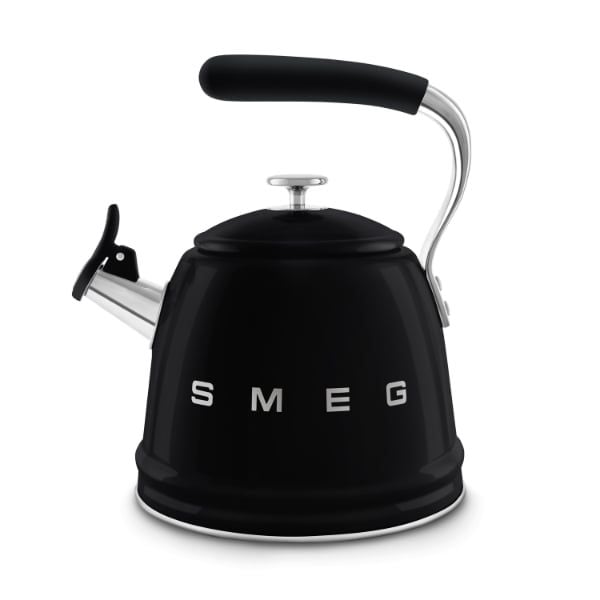 Ấm đun bếp từ Smeg WKF01BL 2.3L màu đen có còi sôi
