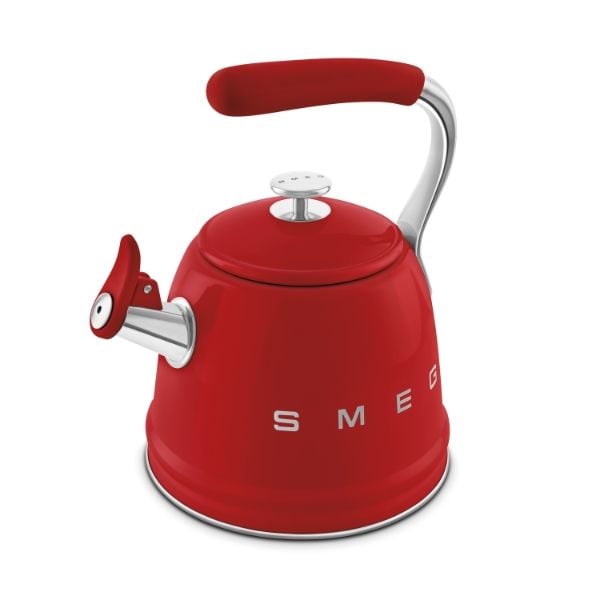 Ấm đun bếp từ Smeg WKF01RD 2.3L màu đỏ có còi sôi