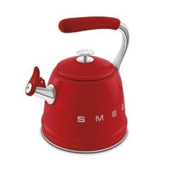  Ấm đun bếp từ Smeg WKF01RD 2.3L màu đỏ có còi sôi 