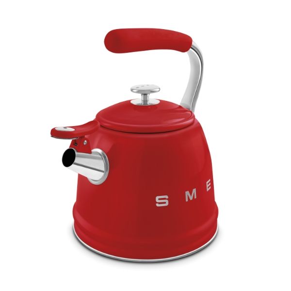 Ấm đun bếp từ Smeg WKF01RD 2.3L màu đỏ có còi sôi
