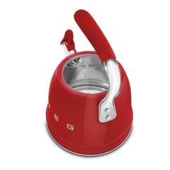  Ấm đun bếp từ Smeg WKF01RD 2.3L màu đỏ có còi sôi 