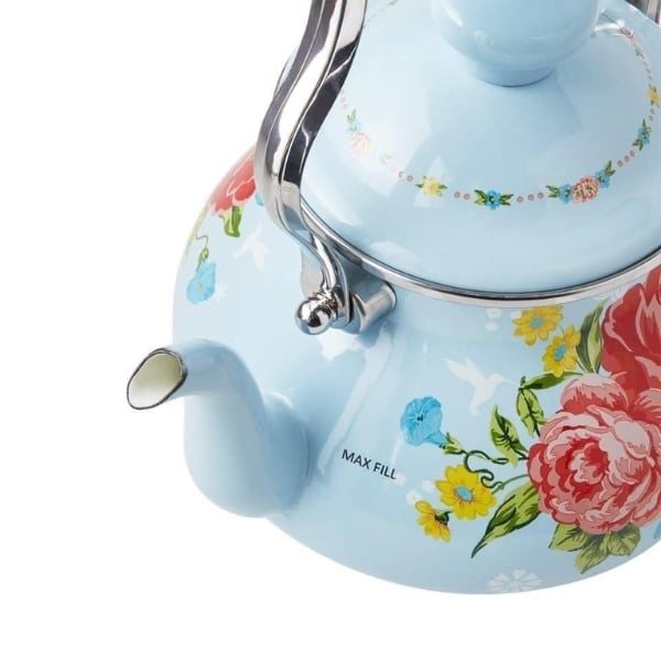 Ấm đun bếp từ The Pioneer Woman Cheerful Rose 1.8L