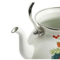  Ấm đun bếp từ The Pioneer Woman Cheerful Rose 1.8L - Trắng/Xanh 