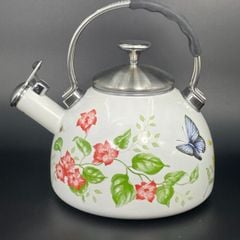  Ấm đun bếp từ thổi sáo Lenox Butterfly Meadow 1.89 lít hoa tím 886454 