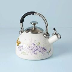  Ấm đun bếp từ thổi sáo Lenox Butterfly Meadow 1.89 lít hoa tím 886454 