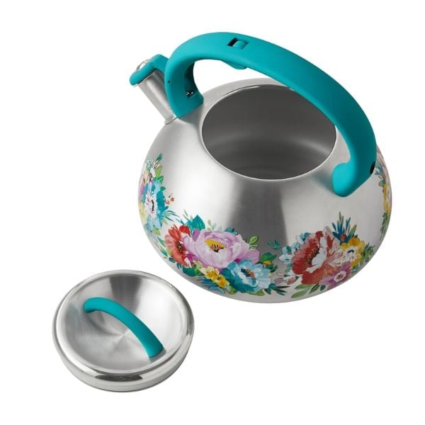 Ấm đun nước The Pioneer Woman Sweet Romance 2.5 lít có còi