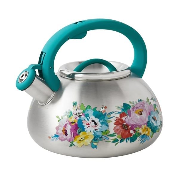 Ấm đun nước The Pioneer Woman Sweet Romance 2.5 lít có còi