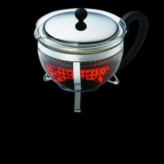  Ấm pha trà Bodum Chambord Rechaud 1.3L kèm kệ đun nến 