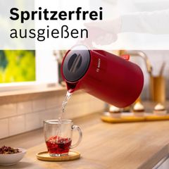  Ấm siêu tốc Bosch TWK2M164 MyMoment 1.7L 2400W màu đỏ 