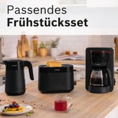  Ấm siêu tốc Bosch TWK2M MyMoment 1.7L 2400W màu đen 