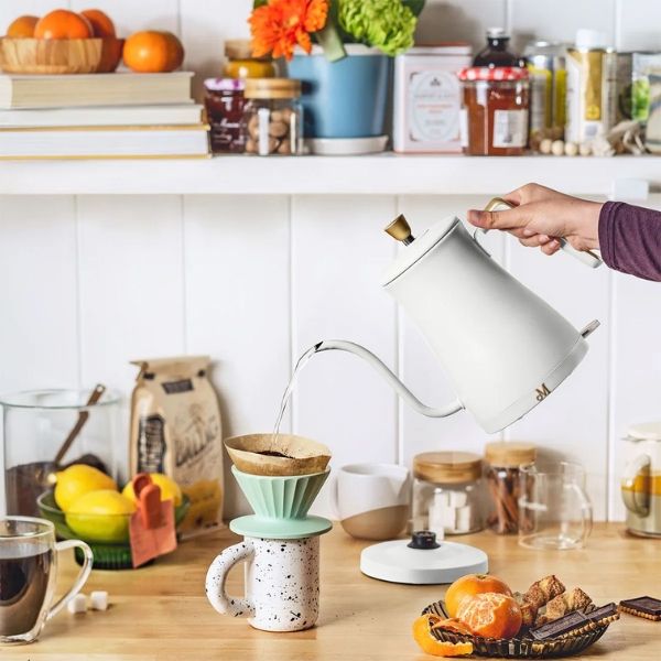 Ấm siêu tốc cổ ngỗng Perfection By M 1 lít 1300W