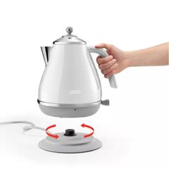  Ấm siêu tốc Delonghi Icona Capitals KBOC2001 1.7L / Màu vàng, trắng, đỏ 