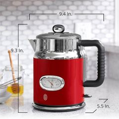  Ấm siêu tốc Russell Hobbs Retro 1.7 lít 2167070 - Màu đỏ 