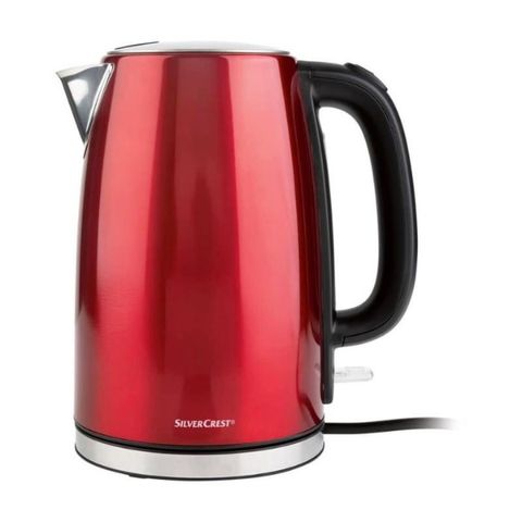Ấm siêu tốc Silvercrest 3100W 1.7L màu đỏ