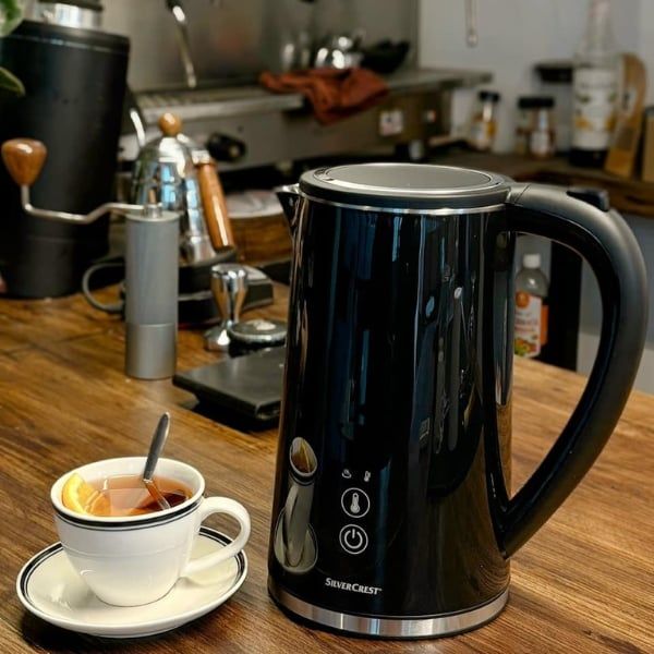 Ấm siêu tốc Silvercrest giữ nhiệt 1.5L có chỉnh nhiệt
