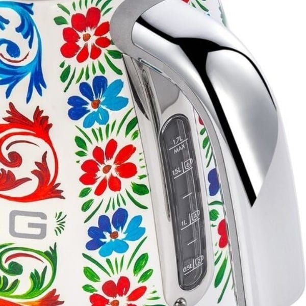 Ấm siêu tốc Smeg KLF03DGEU 1.7L Họa tiết Dolce & Gabbana