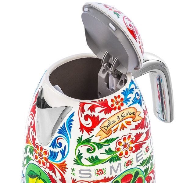 Ấm siêu tốc Smeg KLF03DGEU 1.7L Họa tiết Dolce & Gabbana